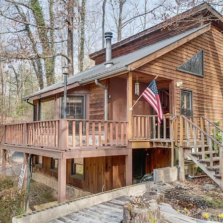 Charming Cabin With Fire Pit And Decks About 7 Mi To Helen Sautee Nacoochee Luaran gambar